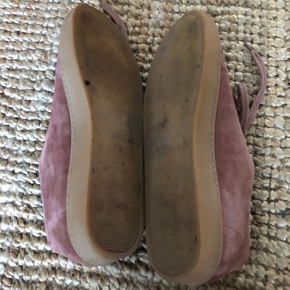 Pink Suede Sneakers - JAK - Picture 2 of 4